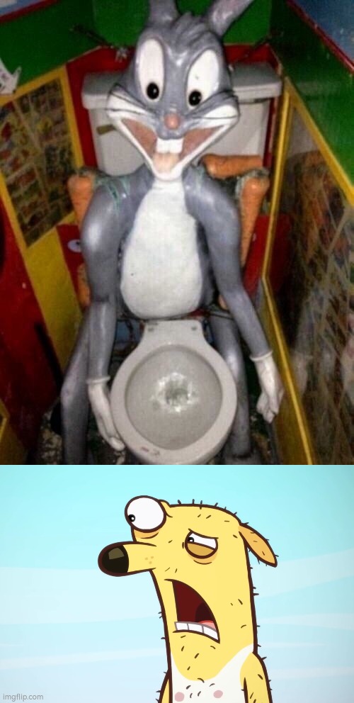 Even though I like Bugs Bunny, I... prefer to skip this one. | image tagged in bugs bunny,toilet | made w/ Imgflip meme maker