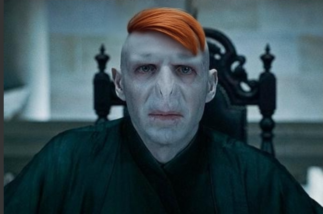 President Voldemort Blank Meme Template