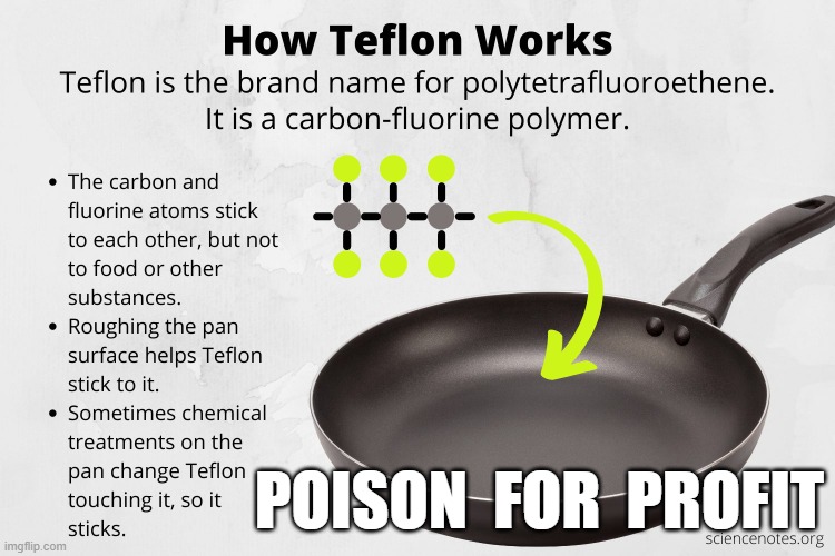 When They Call Trump Teflon They Know Their Poisons! | POISON  FOR  PROFIT | made w/ Imgflip meme maker