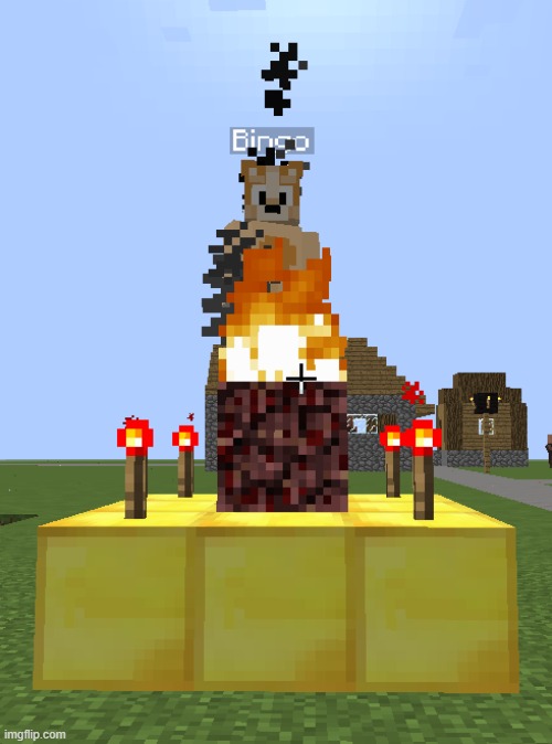 bingo heeler got summoned by herobrine summoner | image tagged in bingo heeler got summoned by herobrine summoner | made w/ Imgflip meme maker