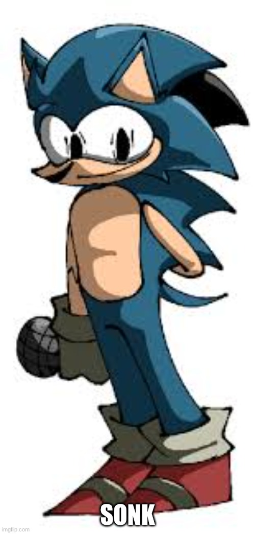 sonic | SONK | image tagged in sonic | made w/ Imgflip meme maker