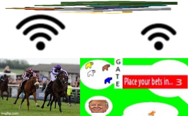 image tagged in memes,horses,racing | made w/ Imgflip meme maker