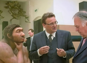 Caveman and politicians have a talk Blank Meme Template