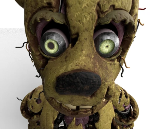 Traumatized Springtrap Blank Meme Template