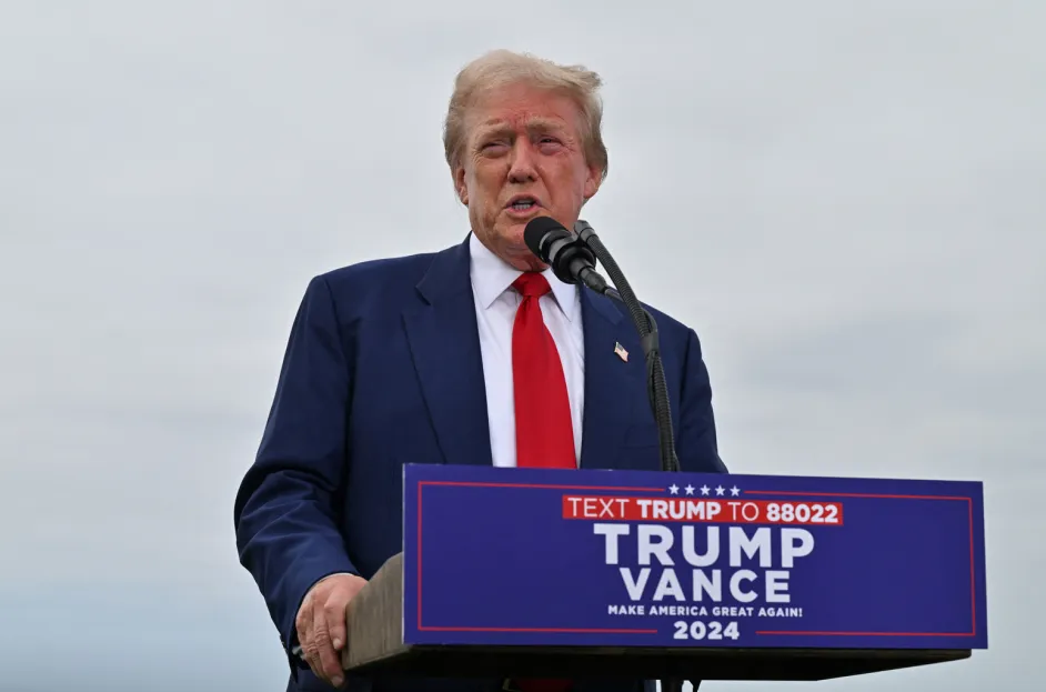trump Blank Meme Template