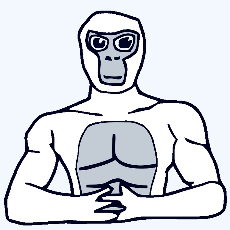 gorilla tag Blank Meme Template