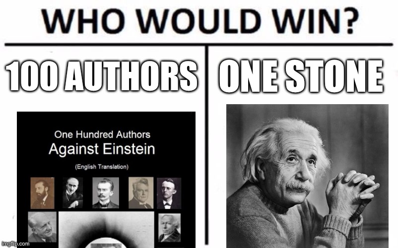 Don’t bet on the 100 men | 100 AUTHORS; ONE STONE | image tagged in memes,who would win,gorilla | made w/ Imgflip meme maker