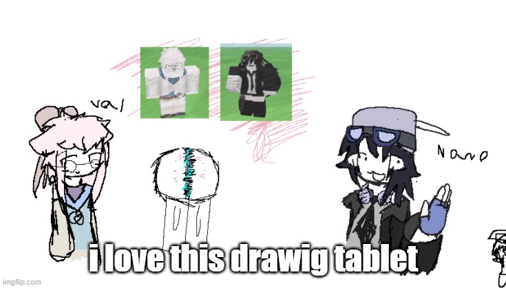 i love this drawig tablet | made w/ Imgflip meme maker