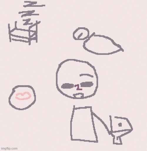 this is a threat go sleepy go night night be restful recharge NOW!! who should i draw | made w/ Imgflip meme maker