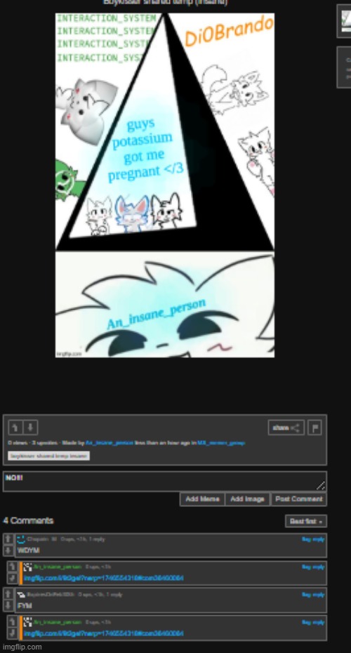 oml | made w/ Imgflip meme maker