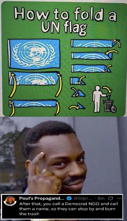 If you did it yourself, there might be repercussions | image tagged in black guy pointing at head,european union,democrats | made w/ Imgflip meme maker
