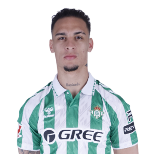Antony (Brasil, Real Betis Balompie, on loan from Man United) Blank Meme Template
