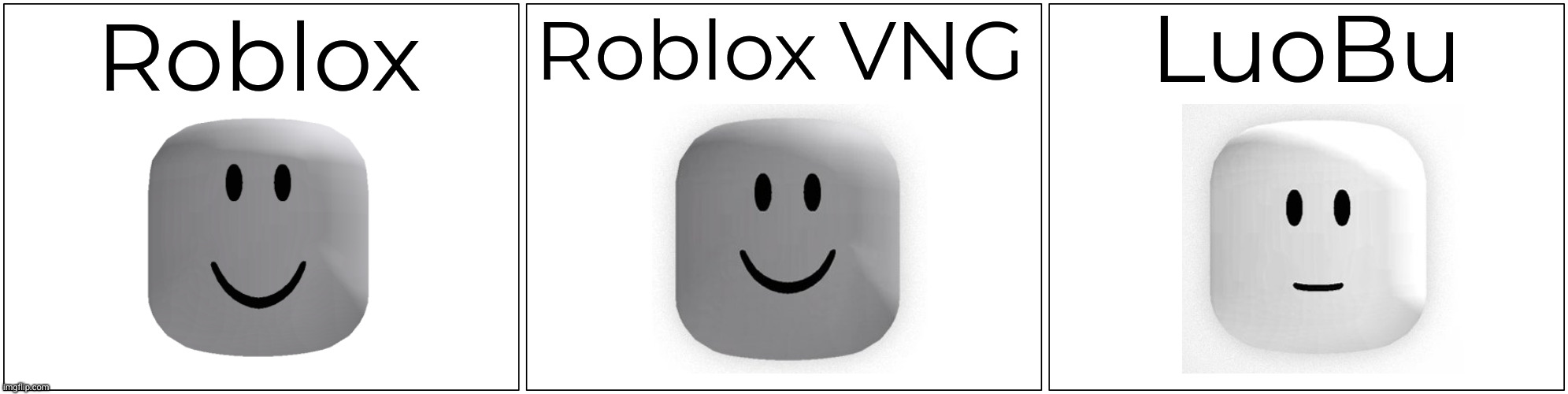 stevie standard | LuoBu; Roblox; Roblox VNG | image tagged in stevie standard,stevie standard go,stevie standard roblox,stevie standard popcorn,stevie standard chocolate powder | made w/ Imgflip meme maker