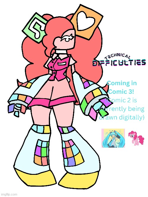 Made another Antagonist! her name is Ms-/.www (Miss World Wide Web) | made w/ Imgflip meme maker