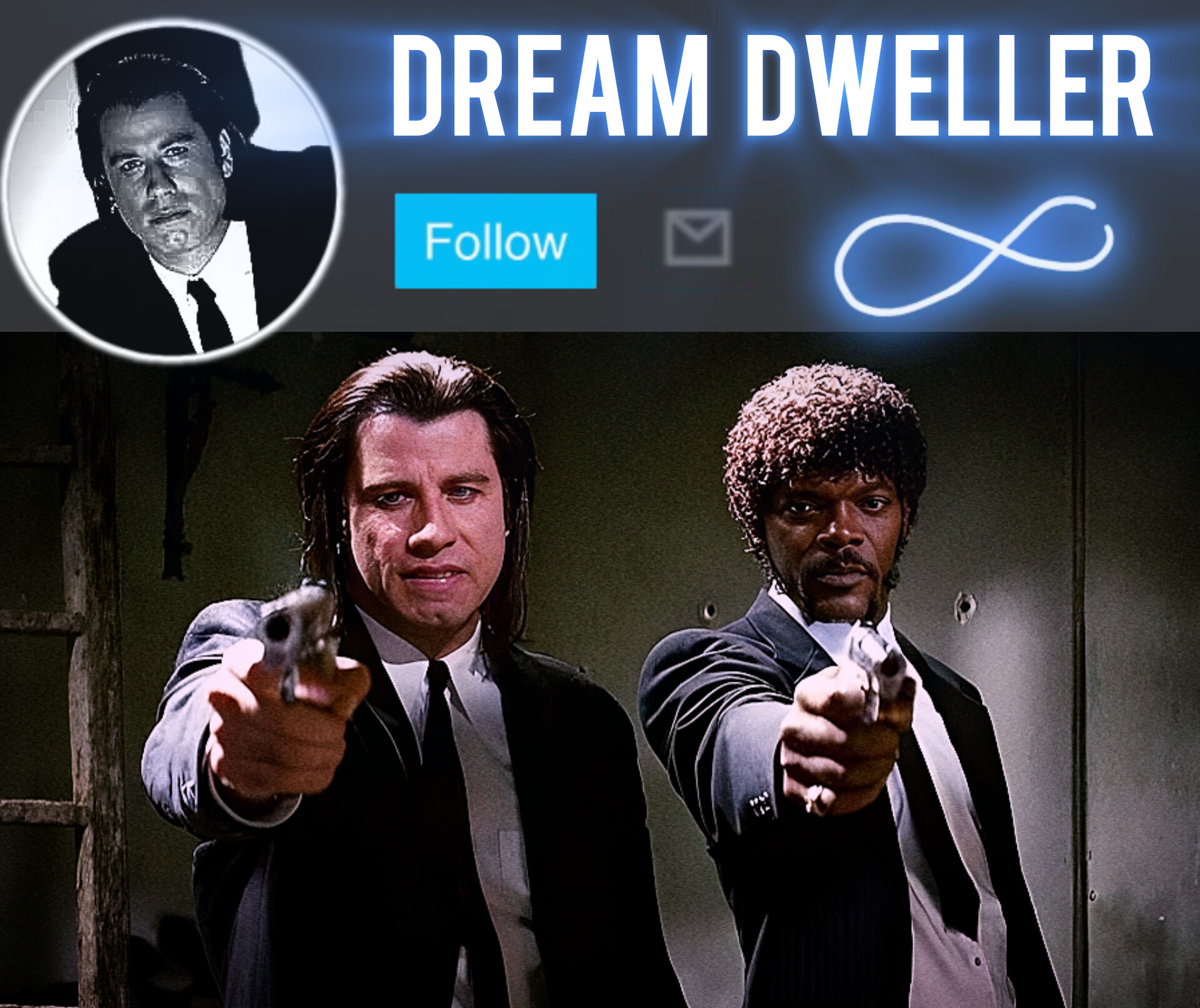 High Quality Quentin's Pulp Fiction template Blank Meme Template