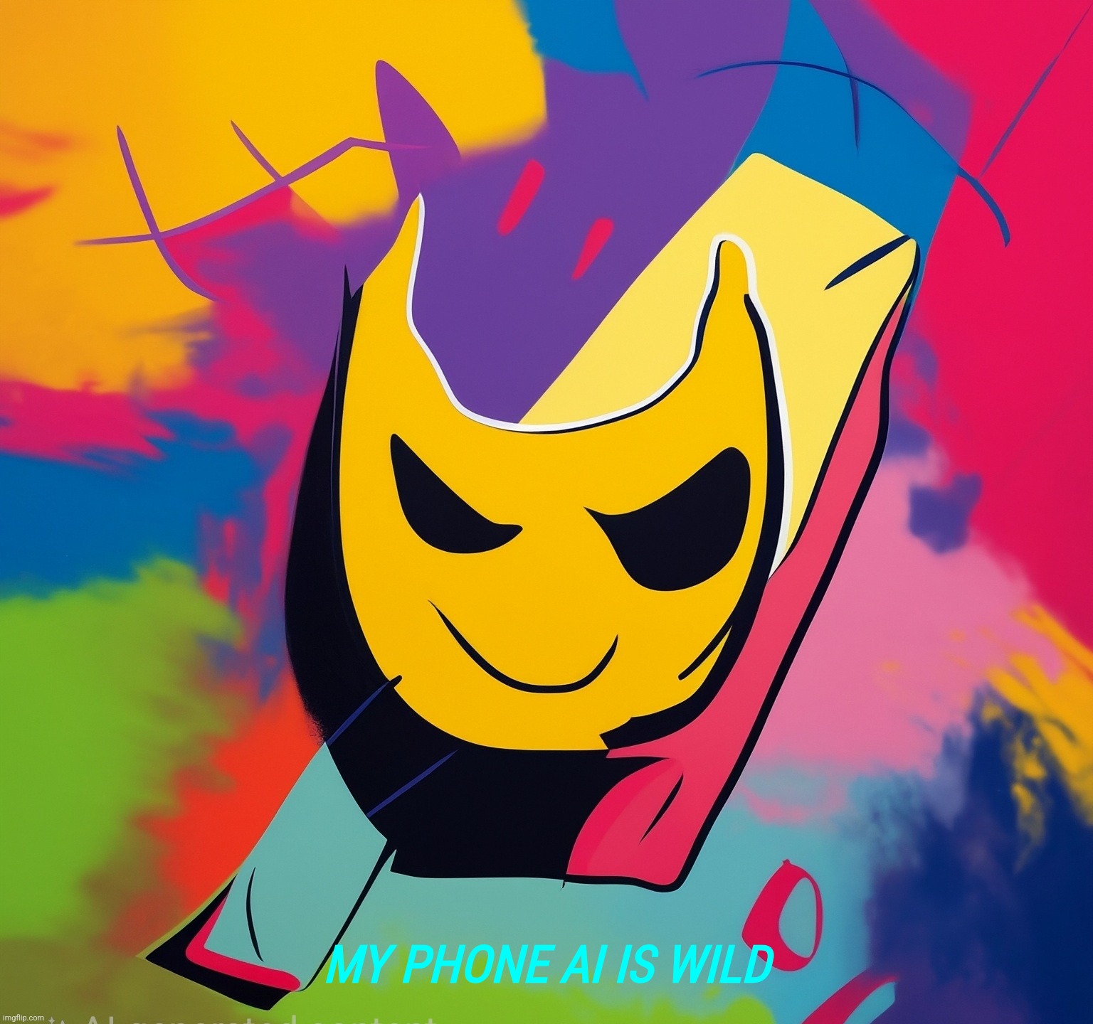 MY PHONE AI IS WILD | made w/ Imgflip meme maker
