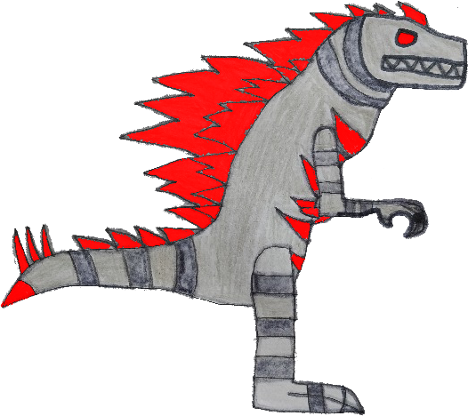 Charged Mechagodzilla (Paleoverse + EOIverse) Blank Meme Template