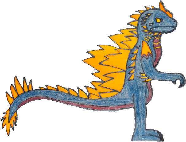 Charged Spacegodzilla (Paleoverse + EOIverse) Blank Meme Template