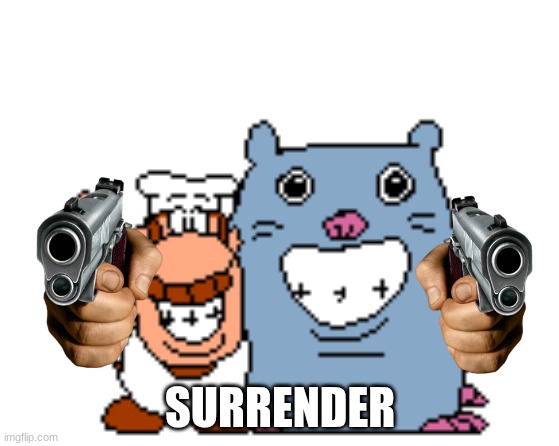 :thumbs_up: | SURRENDER | image tagged in thumbs_up | made w/ Imgflip meme maker