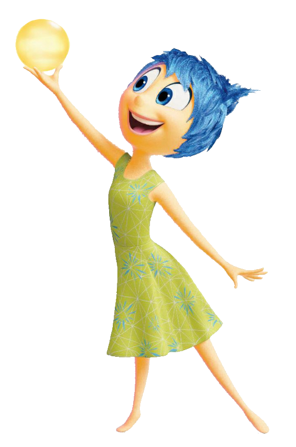 Joy (Inside Out 2) PNG Blank Meme Template