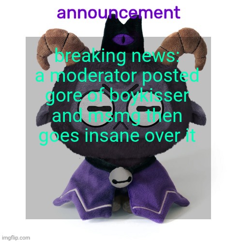 ermmmm ummmm idkkkk | breaking news:
a moderator posted gore of boykisser and msmg then goes insane over it | image tagged in ermmmm ummmm idkkkk | made w/ Imgflip meme maker