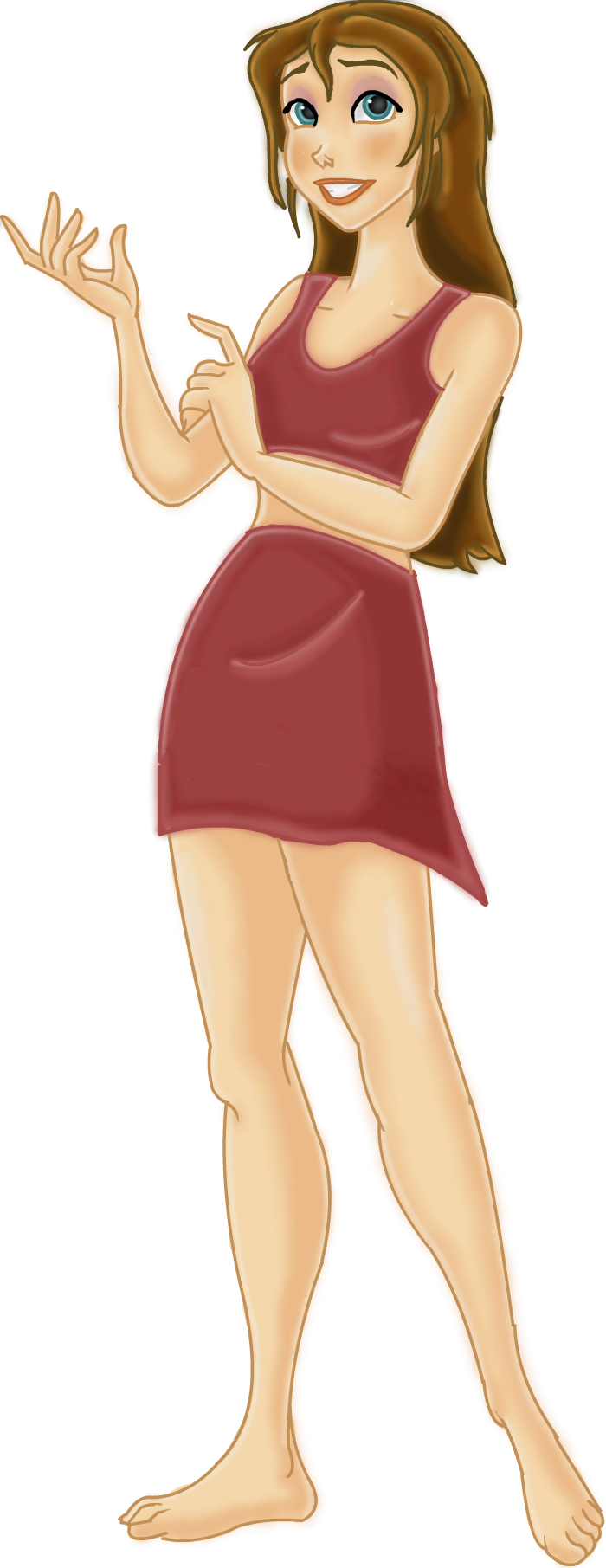 PNG Jane Porter - Tarzan Disney Blank Meme Template