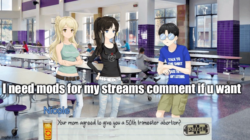 Bout to make a class of 09 one rq | I need mods for my streams comment if u want | made w/ Imgflip meme maker