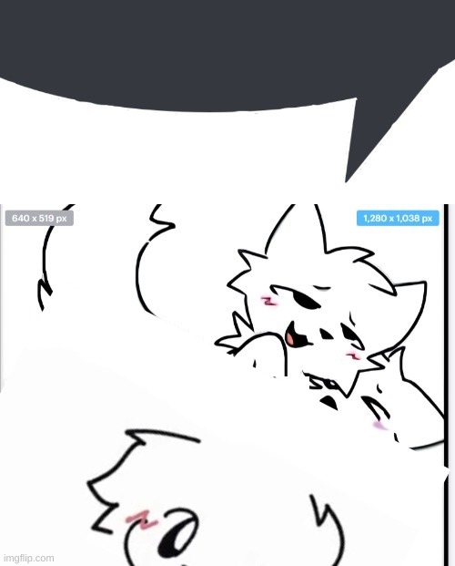 Boykisser speech bubble | image tagged in boykisser speech bubble | made w/ Imgflip meme maker