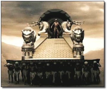 Xerxes Throne 300 Blank Meme Template