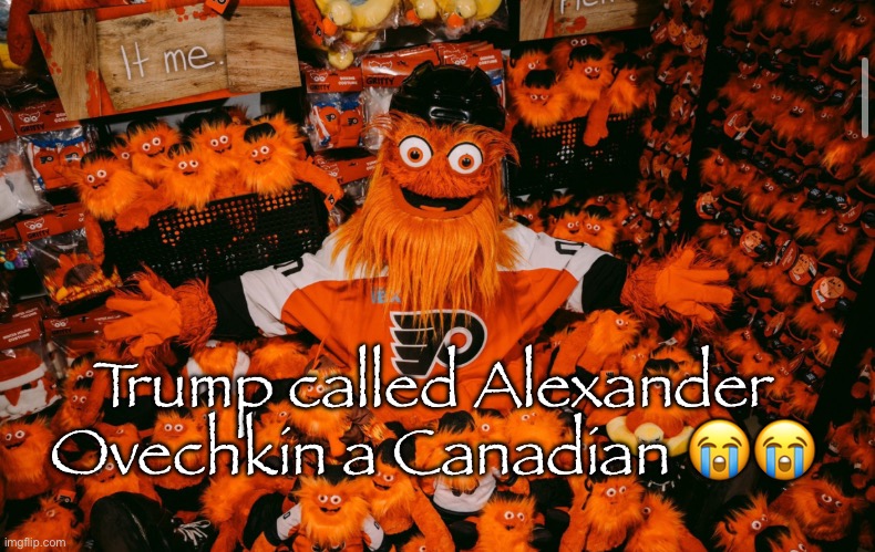 With a name like Ovechkin, you know damn sure it’s Russian | Trump called Alexander Ovechkin a Canadian 😭😭 | image tagged in it we | made w/ Imgflip meme maker