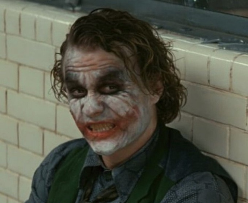 Prison joker Blank Meme Template
