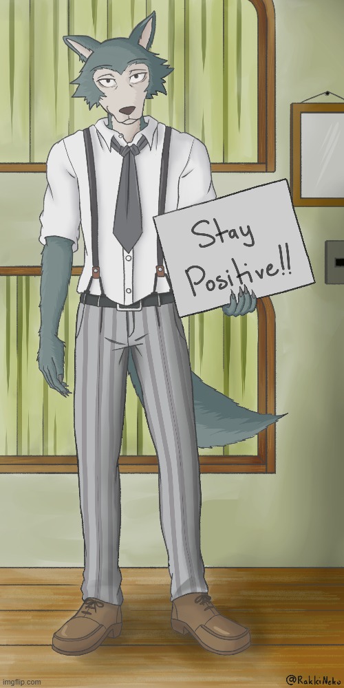 @Everyone in this stream.(Art credit: 空 | Kara) | image tagged in beastars,anime,legoshi,wolf,wholesome,why are you reading the tags | made w/ Imgflip meme maker