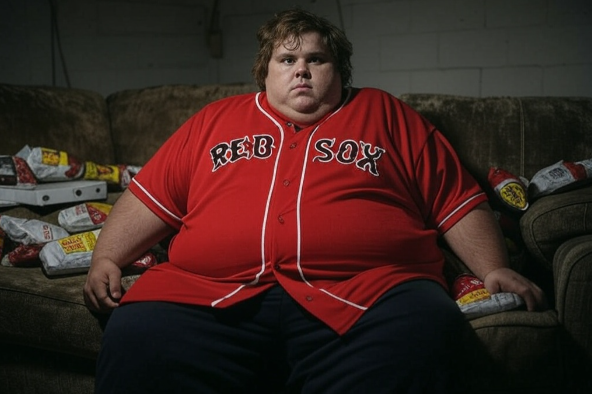 Fat Red Sox Blank Meme Template