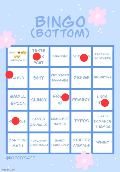 im a center and slightly to the right | image tagged in bottom bingo | made w/ Imgflip meme maker