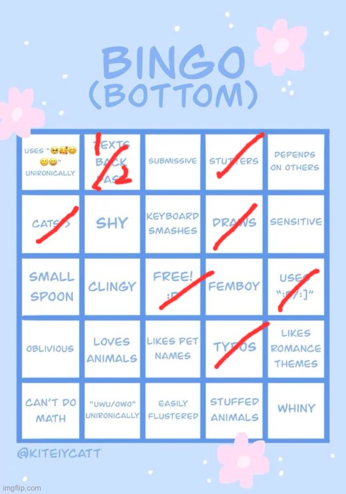 What bingo is this? | image tagged in bottom bingo | made w/ Imgflip meme maker