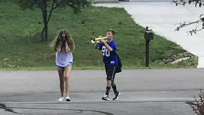Trompet boy Blank Meme Template