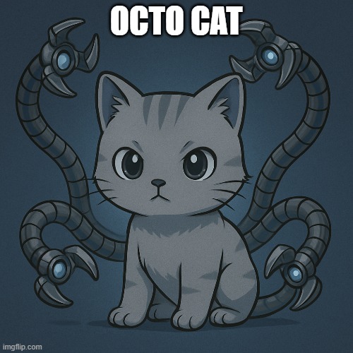 OCTO CAT | made w/ Imgflip meme maker