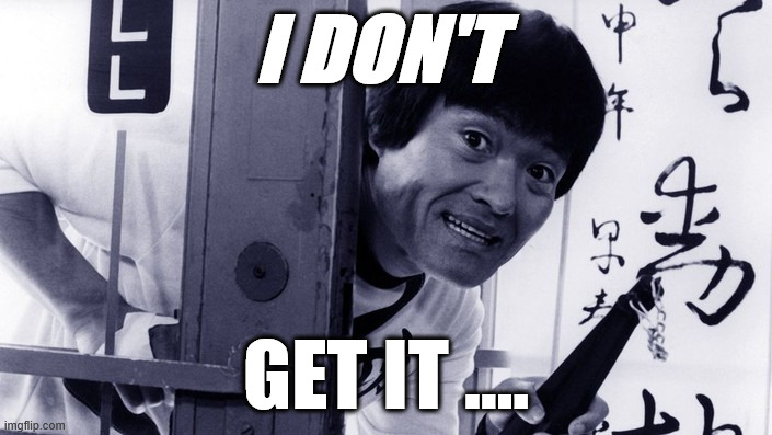 They call me Bruce. | I DON'T; GET IT .... | image tagged in bruce | made w/ Imgflip meme maker