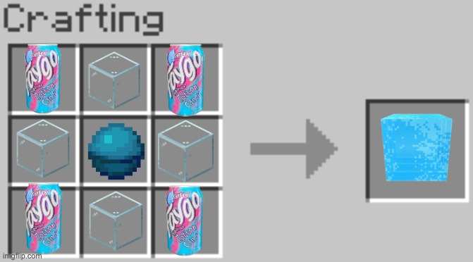 GUYS I FOUND THE CRAFTING RECIPE TO IT | image tagged in synthesis,memes,minecraft,movie,minecraft movie,orb of dominance | made w/ Imgflip meme maker