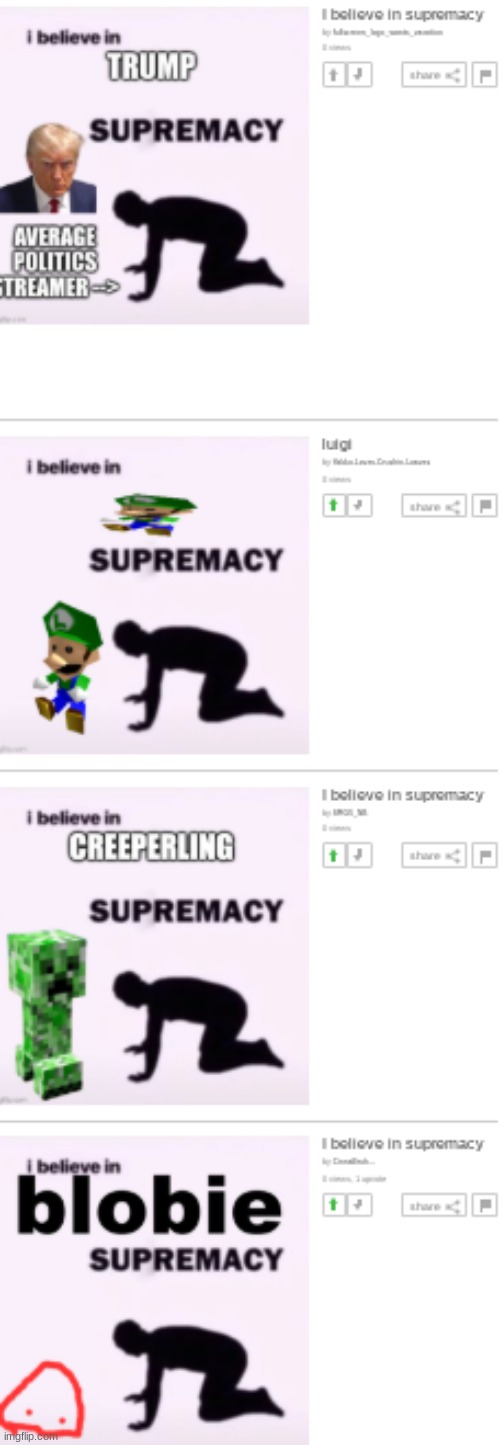 i might have kind of started a trend | image tagged in trend | made w/ Imgflip meme maker