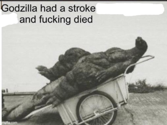 Godzilla | image tagged in godzilla | made w/ Imgflip meme maker