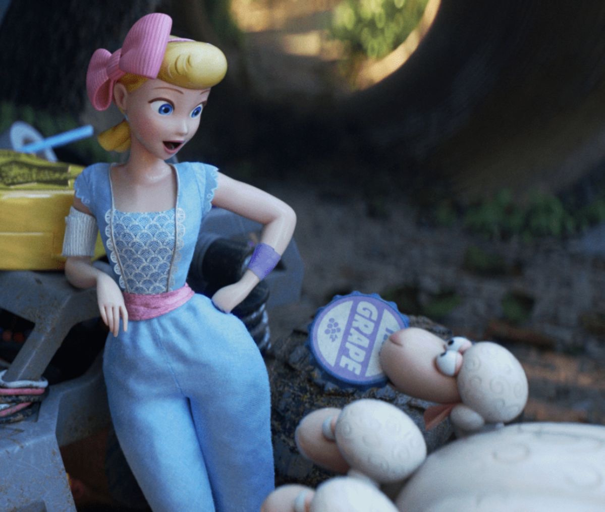 Bo Peep and Sheep Blank Meme Template