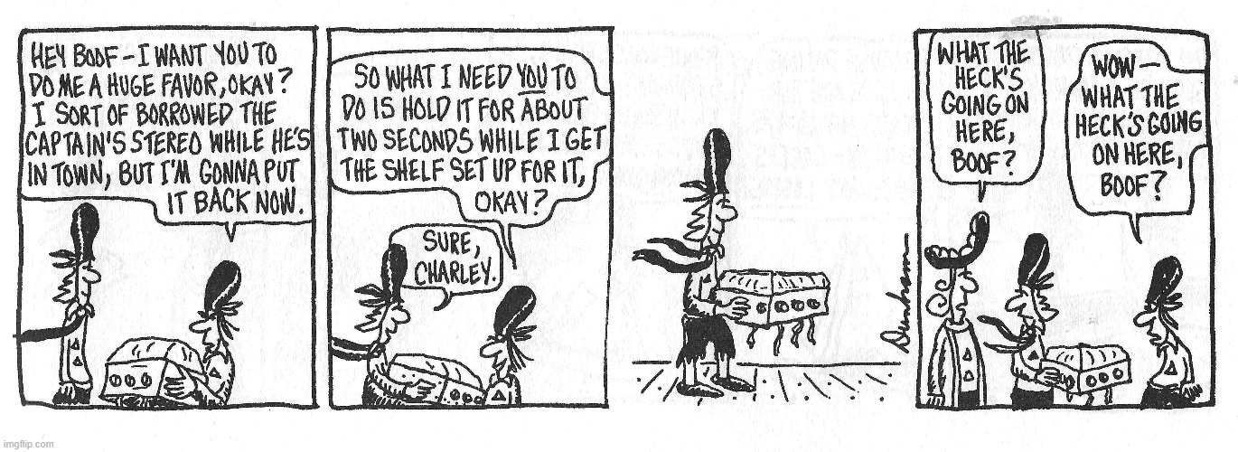 Classic Overboard | image tagged in comics | made w/ Imgflip meme maker