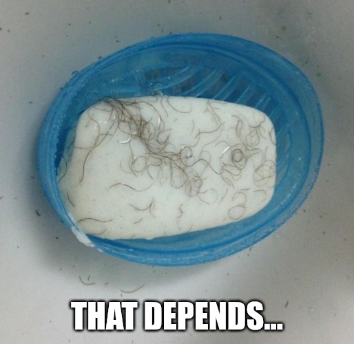 THAT DEPENDS... | made w/ Imgflip meme maker
