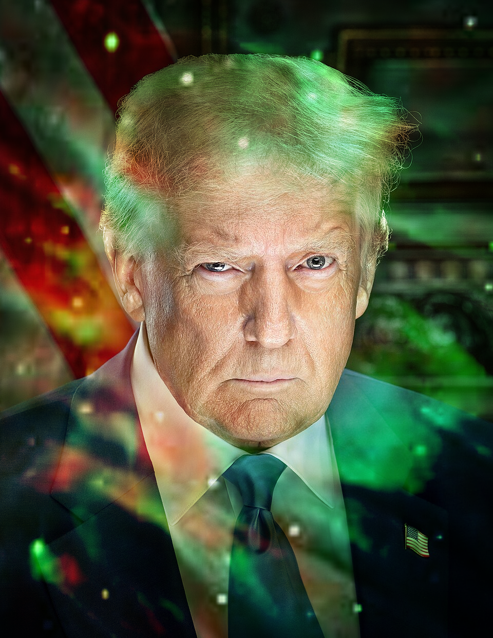 High Quality Trump's Bad Trip Blank Meme Template
