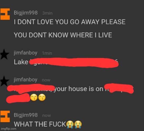 IM SO SCARED WTF | made w/ Imgflip meme maker