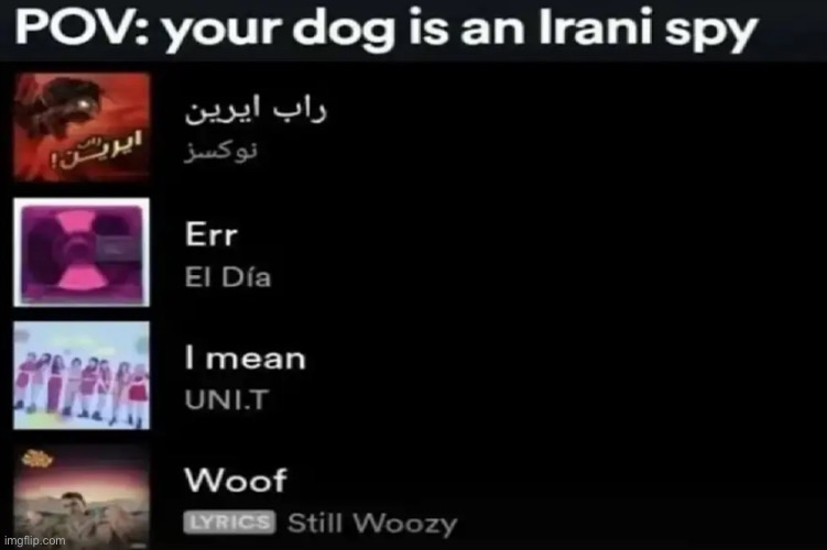 Irani spy | made w/ Imgflip meme maker