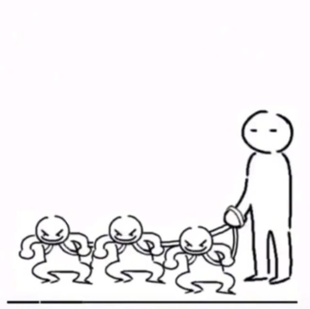 Hyper squad and tired one Blank Meme Template