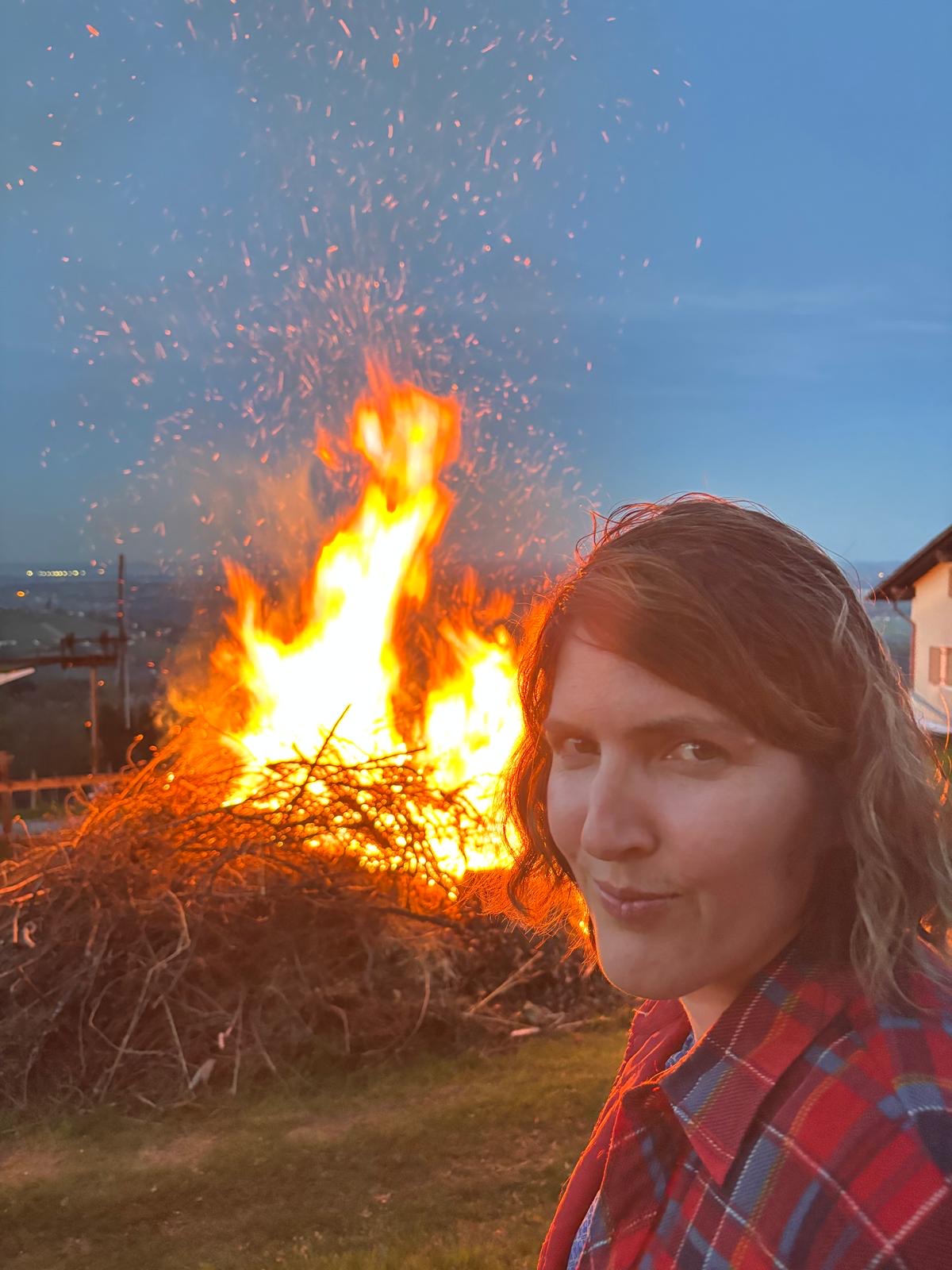On Fire Blank Meme Template