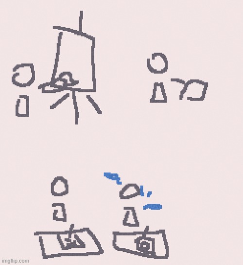 if you cant paint, draw if you cant draw, doodle if you cant doodle, try. no matter what, youve gotta try. dont use ai to draw | made w/ Imgflip meme maker